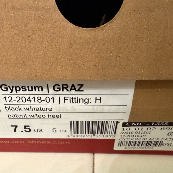 Ara Gypsum GRAZ shoes (leopard heels) - Picture 8 of 8